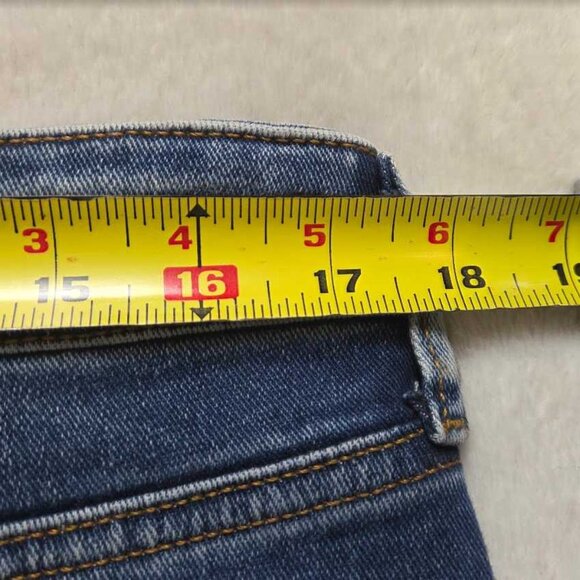 New 31 Anthropologie x Pilcro The Slim Boyfriend mid-rise relaxed jeans Ela Wash - Picture 11 of 11